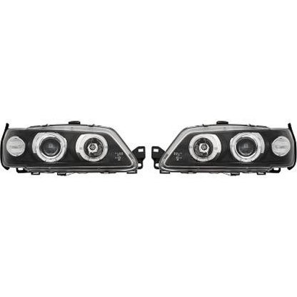 DESIGNSCHEINWERF. SET 306, 93-97     KLARGLAS/SCHWARZ 4232880