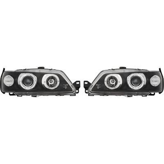 DESIGNSCHEINWERF. SET 306, 93-97     KLARGLAS/SCHWARZ 4232880