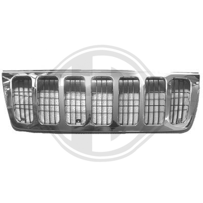 K55155921AA KÜHLERGRILL   GD.CHEROKEE, für 99-03          CHROM/SCHWZ 2612140