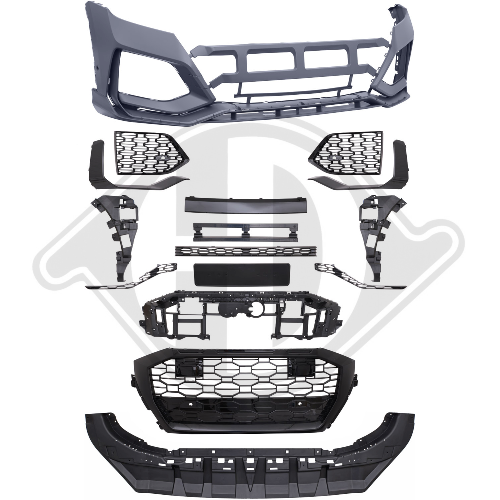 SPORTSTOßSTANGE VORNE  Q8, 18->>     RENNSPORT-OPTIK, 1098251