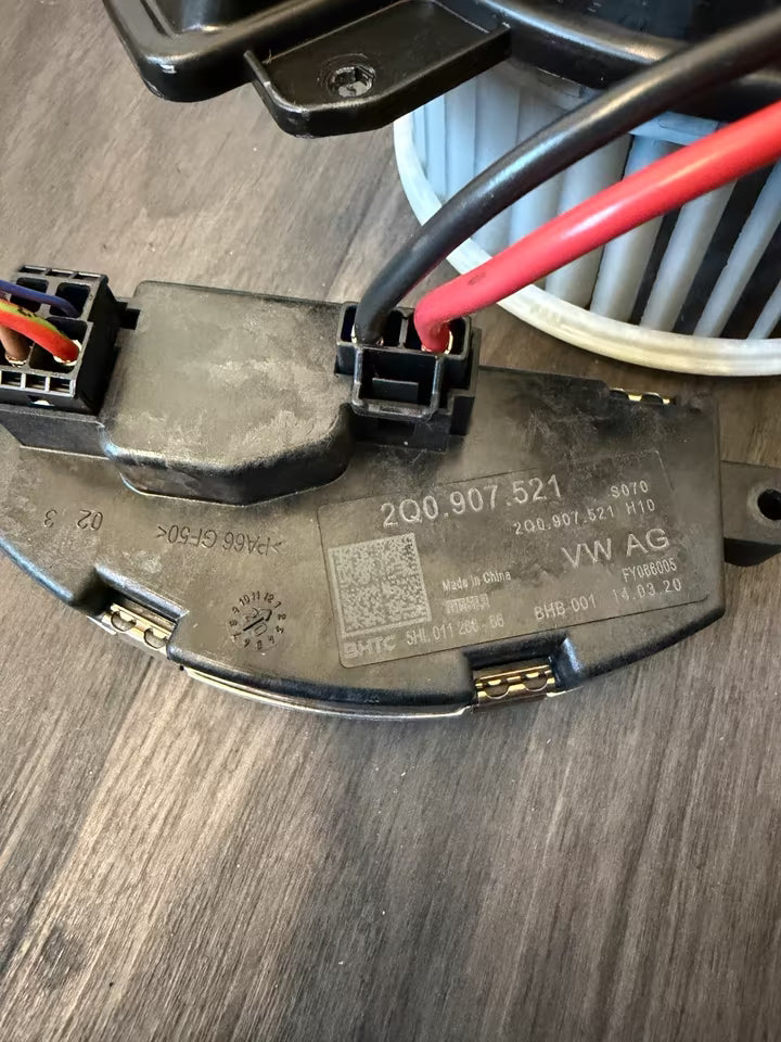 Gebläsemotor, Gebläseregler Heizung Vw Polo 2G 2Q1820021