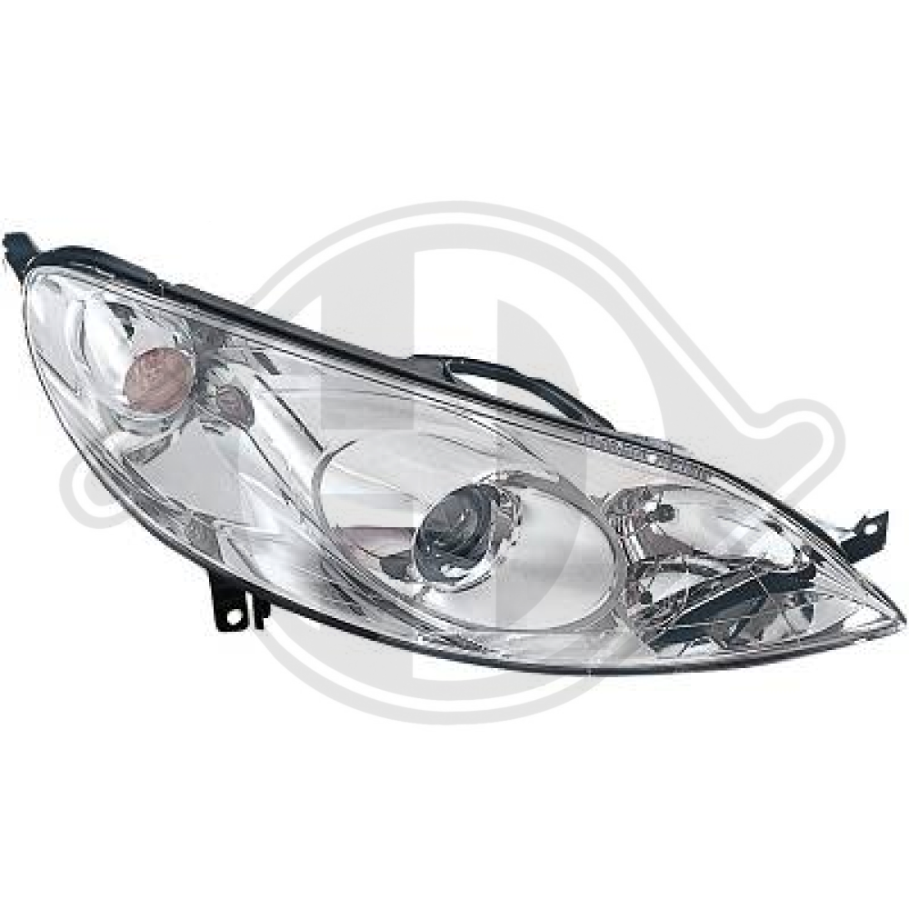 620668 Scheinwerfer rechts für PEUGEOT 407 (6D_) 04->>      MIT STELLMOTOR; 4243080