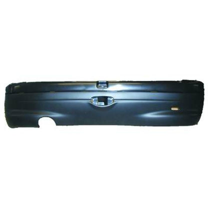 7410L4 Stoßstange hinten für PEUGEOT 206 Schrägheck (2A/C) 98->>              SCHWARZ 4225055