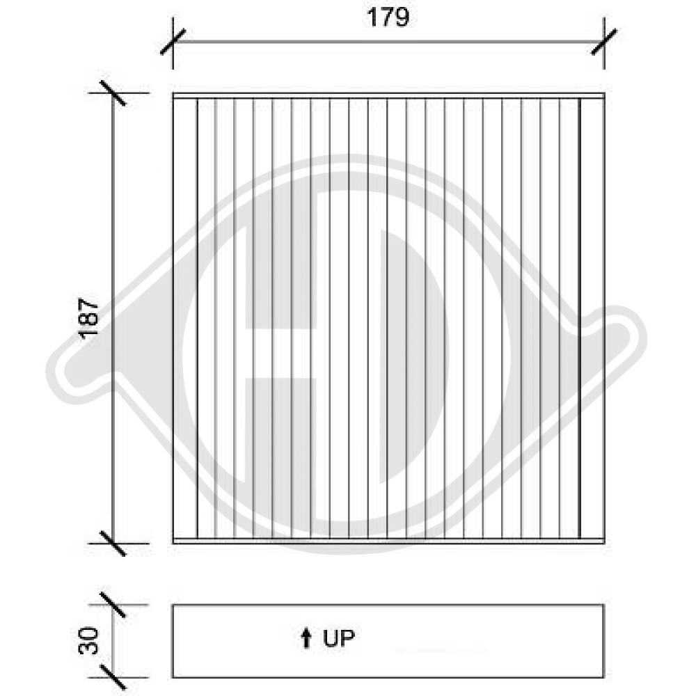 71743821 INNENRAUMFILTER  FIAT Sedici DCI0089