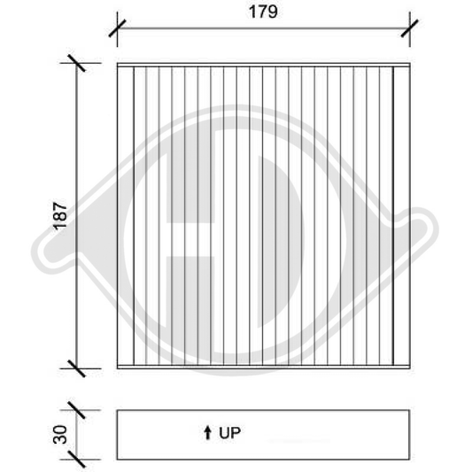 71743821 INNENRAUMFILTER  FIAT Sedici DCI0089
