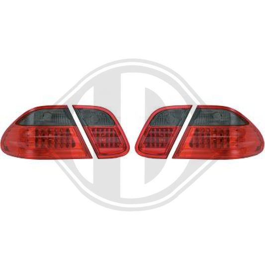 nan LED DESIGNRÜCKLP.SET W208, 97-02         LED 4-TEILIG 1625996
