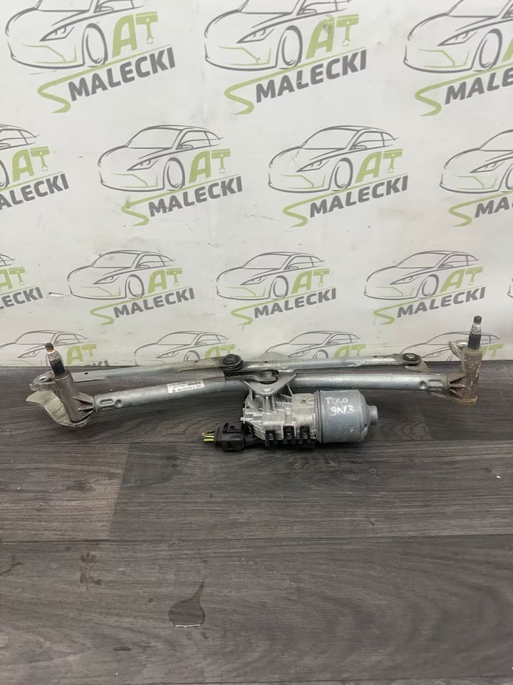 6Q1955023E Wischergestänge Wischermotor Vorne VW Polo 9N3