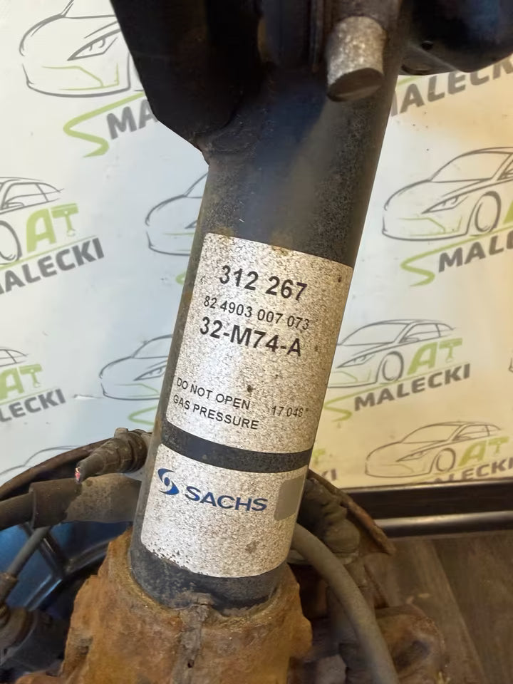 Achsschenkel Radnabe Federbein Links Vw Golf VI 6 5K 1,6 Tdi CAY
