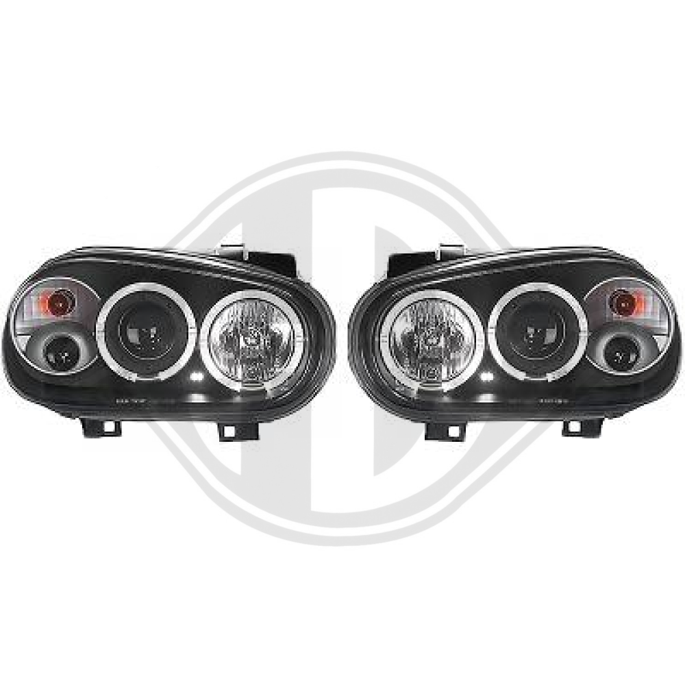 Scheinwerfer Satz für VW GOLF IV (1J1) 98-02                H1+H1 2213981