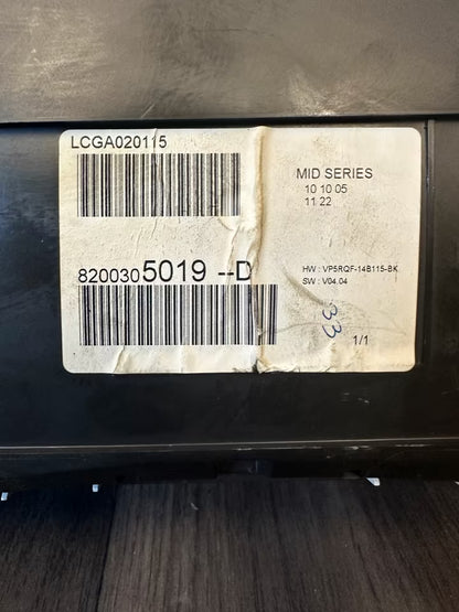 8200305019D Tacho Kombiinstrument für Renault Clio III