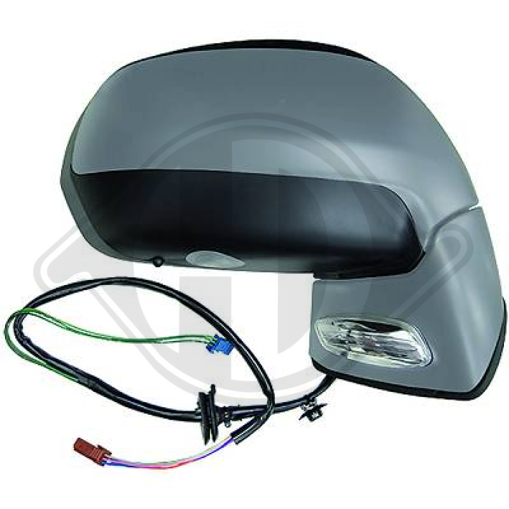 8153VR SPIEGEL RE.    C4 PICASSO, 06-13       GRUND;  15-PIN 4072724