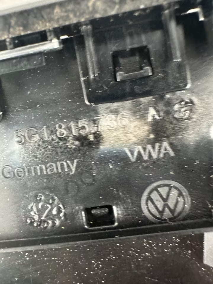 5G1815736A Lüftungsgitter Luftdüse Blende VW Golf VII