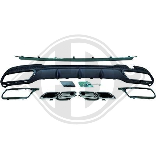 DIFFUSOR HINTEN       W212 13-15      SPORT E63-OPTIK 1617258