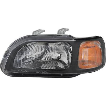 33150ST3G01 SCHEINWERFER LI.    CIVIC, 95-02/97   SCHWARZ REFLEK. 5206481
