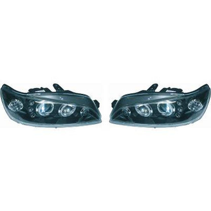 DESIGNSCHEINWERF. SET 306, 97-01     KLARGLAS/SCHWARZ 4233880