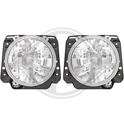 nan SCHEINWERFER SATZ    GOLF, 83-91             KLARGLAS 2211180