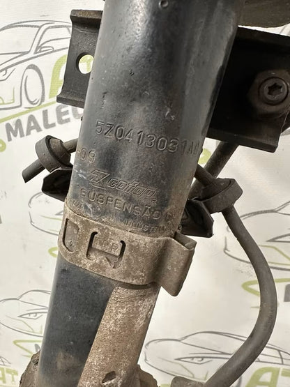 Achsschenkel Radnabe Federbein Rechts Vw Fox 5Z1 5Z3 Modelle 1,2