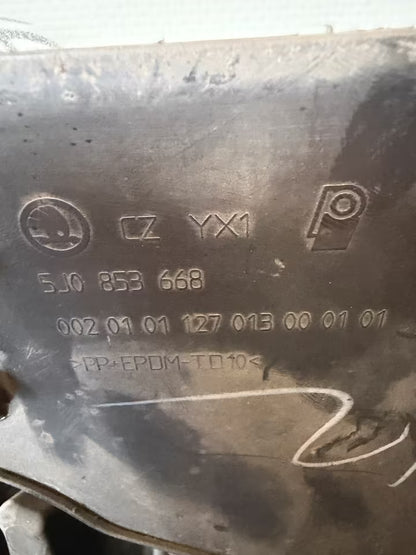 Frontgrill Kühlergrill Skoda Fabia 5J Modell Original 5J0853668