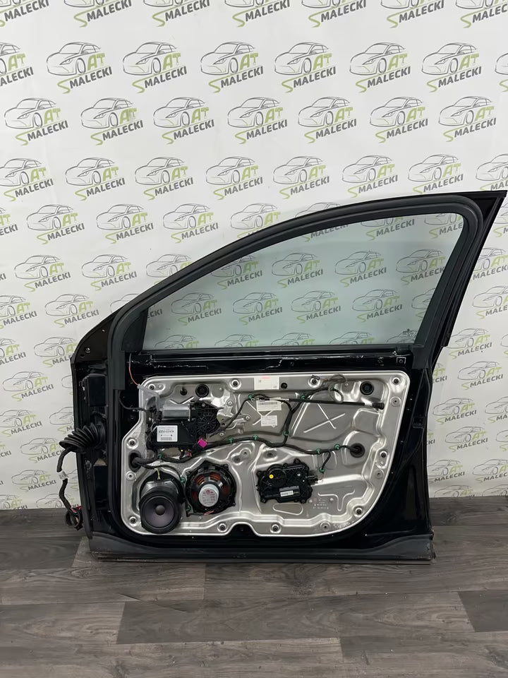 Türe Tür Vorne Rechts Vw Phaeton 3D Modell Farbe L041 Schwarz