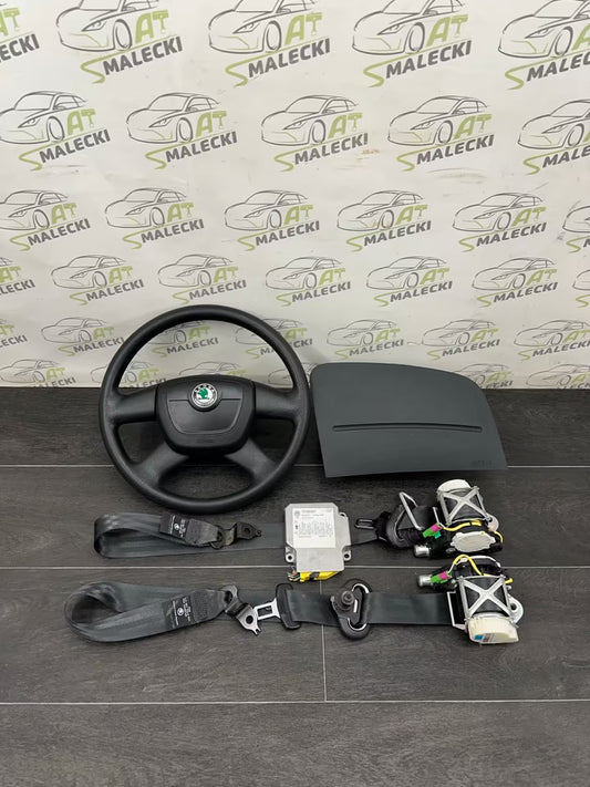 Lenkrad Gurt Links Rechts Beifahrer Abdeckung Skoda Fabia 5J