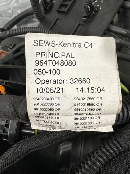 Neue Kabelbaum inkl Sicherungskasten Renault Citroen Peugeot Mod