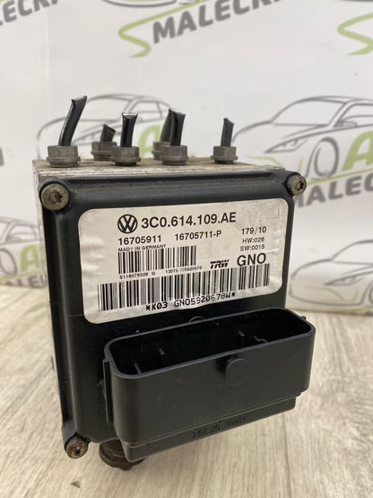 3C0614109AE ABS Steuergerät Hydraulik Block Vw Passat 3C B6