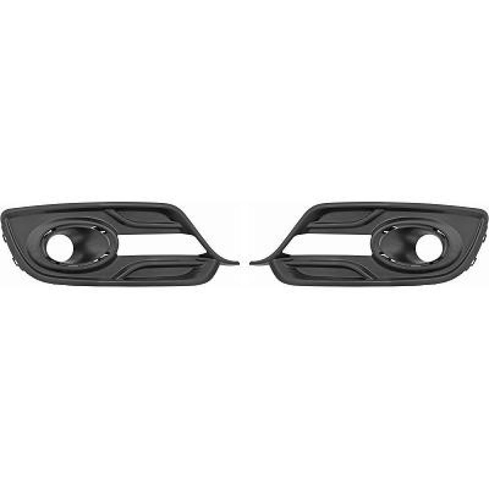 261521862R STOßST.GITTER SET  MEGANE, 14-16              SCHWARZ 4466047