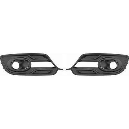 261521862R STOßST.GITTER SET  MEGANE, 14-16              SCHWARZ 4466047
