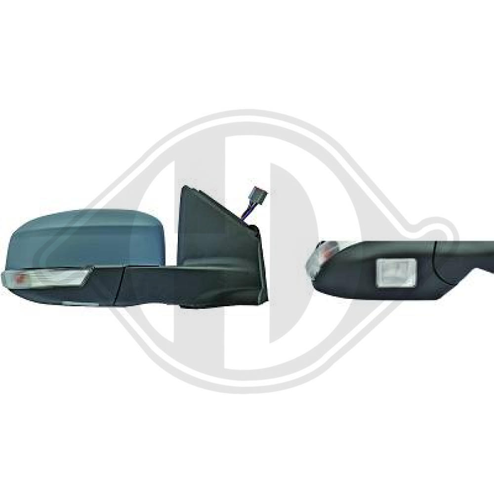 BS71-17682-VA SPIEGEL RE.   FORD MONDEO, 11-14       GRUND;   8-PIN 1428524