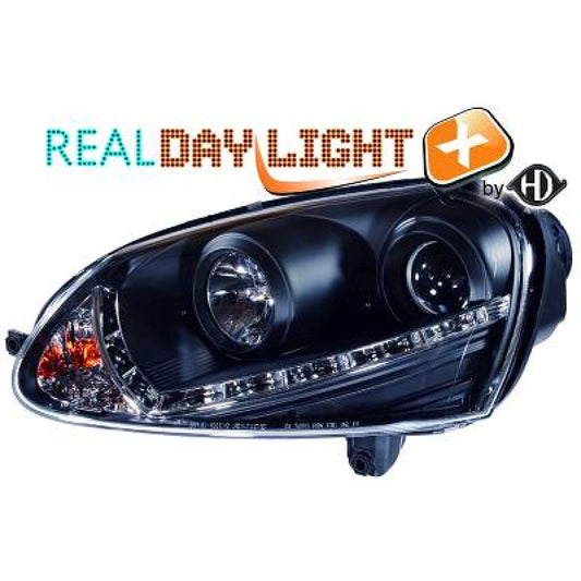nan DESIGNSCHEINWF.SET GOLF 5, 03-08 XENON KLARGL/SCHWARZ 2214586