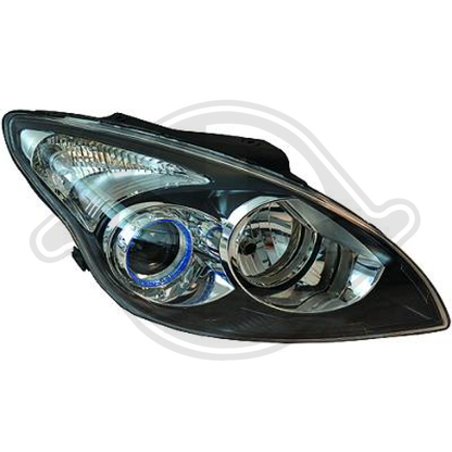 921012L520 SCHEINWERFER LI.      i30, 07-12             SCHWARZ; 6835083