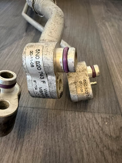 Klimaleitung Klimaschlauch Set Vw Tiguan 5N Modell 2007-2015 Bj