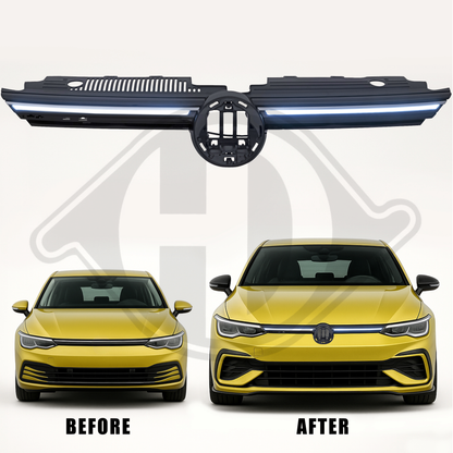 5H0853651N 041 SPORTGRILL+LED  VW GOLF 8, 20-24SCHW./CHROM GTD-LOOK, 2218042