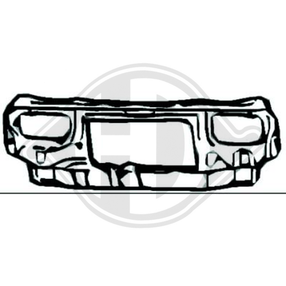 B037-53-100C FRONTMASKE      MAZDA 323, BJ. 80-85 5612002