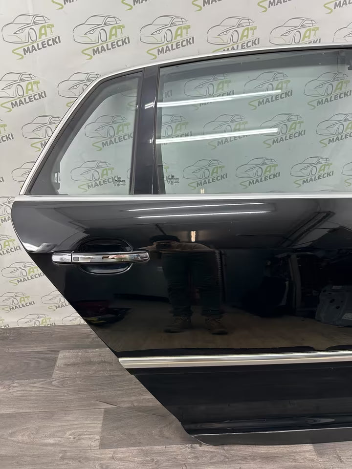 Türe Tür Hinten Rechts Vw Phaeton 3D Modell Farbe L041 Schwarz