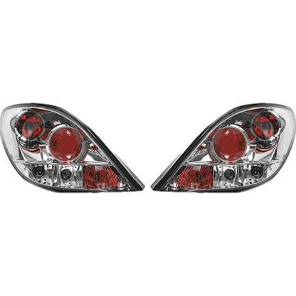 nan DESIGNRÜCKLAMPEN SET  207, 06-12       KLARGLAS/CHROM 4226095
