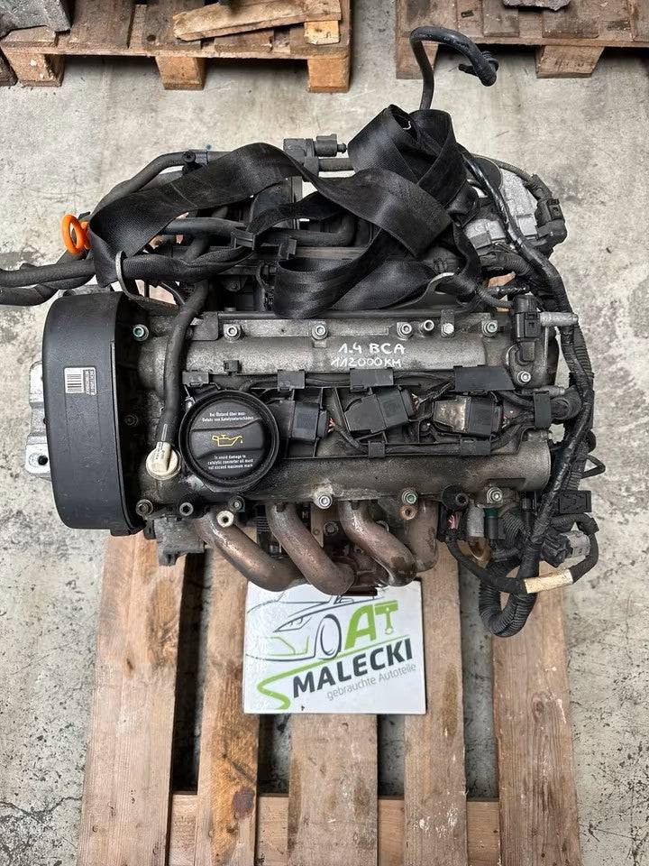 BCA Motor 1,4 Benzin 55Kw 75Ps Motor Vw Audi Seat Skoda 112000km