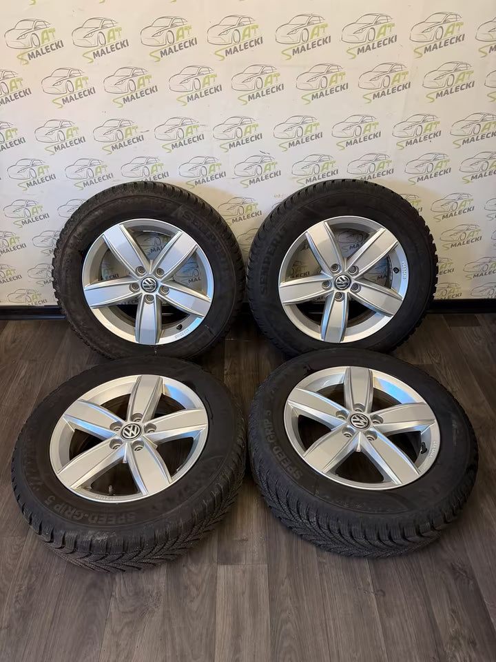 Original Alufelgen Kompletträder Set Vw Polo 2G Modell 185 65 R15