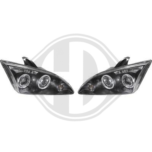DESIGNSCHEINWF. SET FOCUS, 04-08     KLARGLAS/SCHWARZ 1416380
