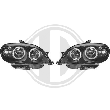 DESIGNSCHEINWERF.SET SAXO, 99-03  KLARGL/SCHWRZ.F.LWR 4035680