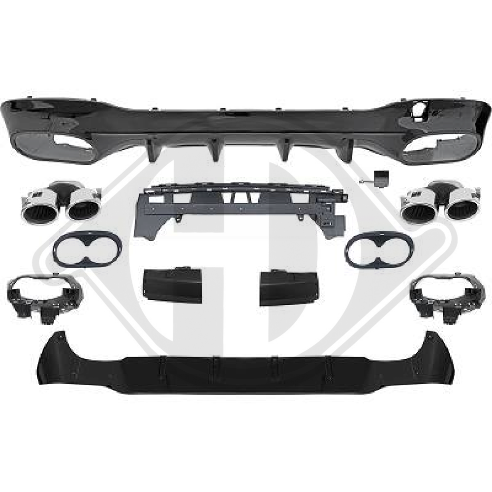 DIFFUSOR HINTEN    X/C118, 19->>      SPORT 45-OPTIK, 1683558