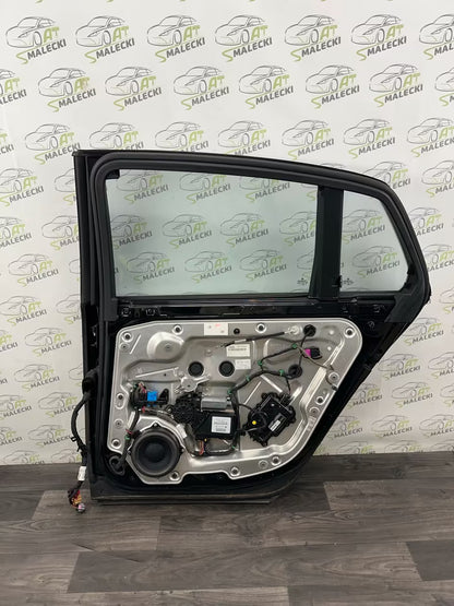 Türe Tür Hinten Rechts Vw Phaeton 3D Modell Farbe L041 Schwarz