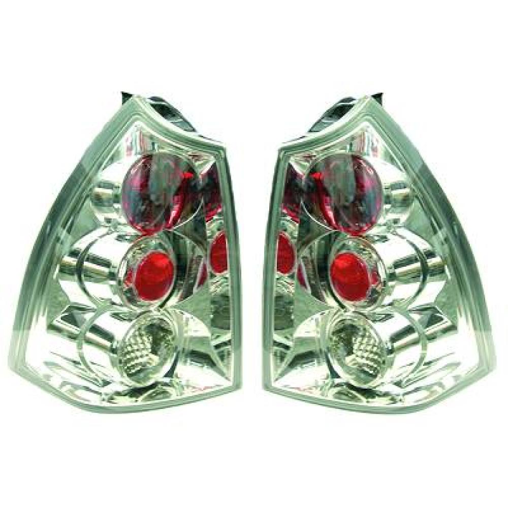 nan DESIGNRÜCKLAMPEN SET  307, 01-07      KLARGLAS/CHROM 4234695