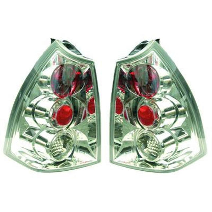 nan DESIGNRÜCKLAMPEN SET  307, 01-07      KLARGLAS/CHROM 4234695