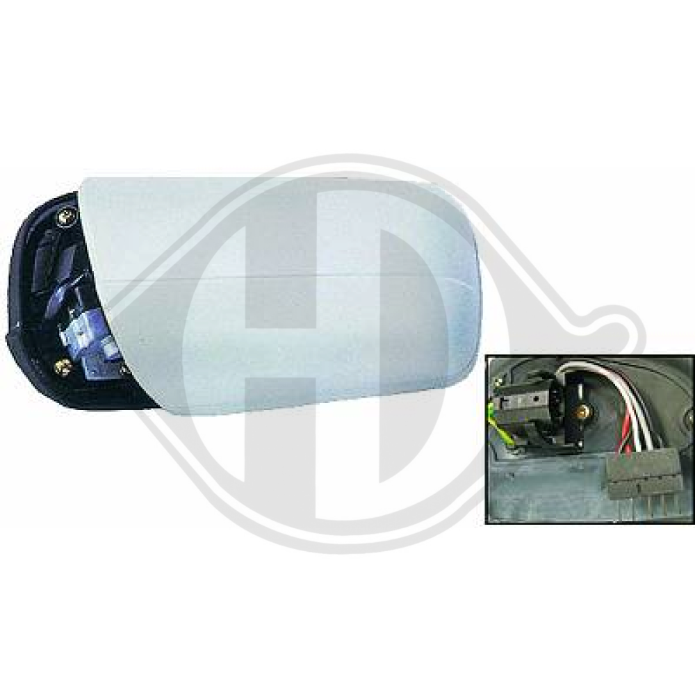 A 202 810 11 16 SPIEGEL LI.   D.BENZ W202, 96-01                7-PIN 1670425