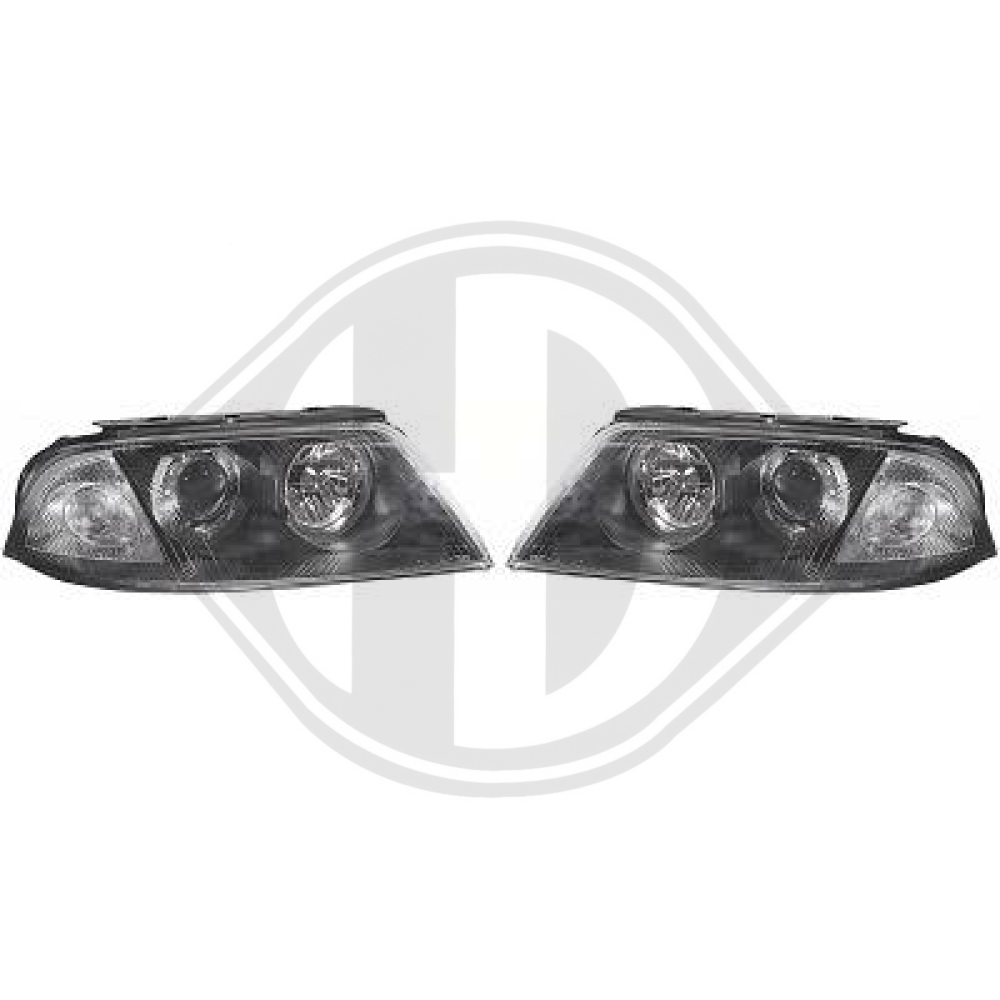 DESIGNSCHEINWF.SET PASSAT, 00-05     KLARGLAS/SCHWARZ 2246285