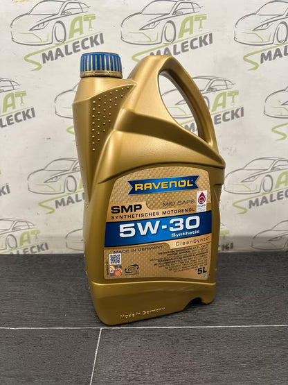 5 Liter Ravenol SMP 5W-30 Synthetic Motoröl BMW Mercedes Vw