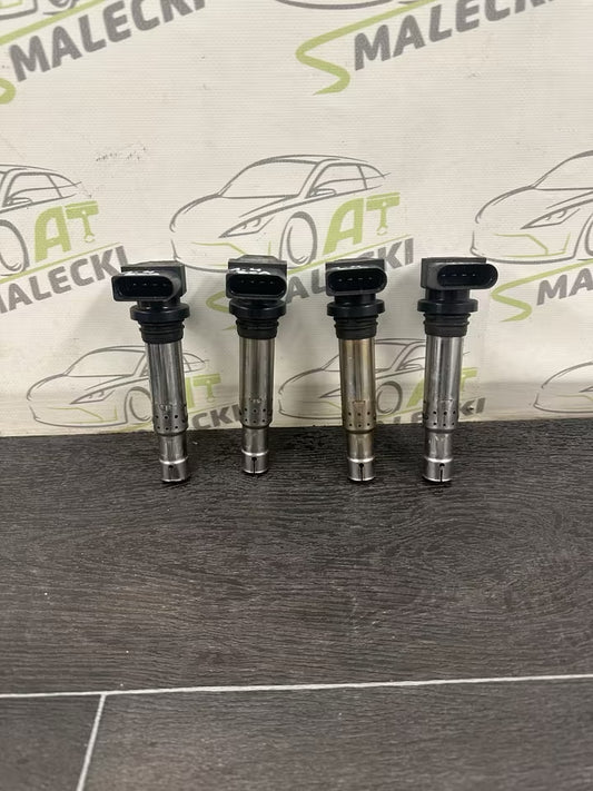 0040102030 4x Zündspule BERU für VW Golf V 1K