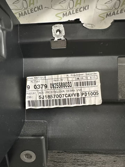 Armaturenbrett Cockpit Dashboard Skoda Fabia 5J Roomster 5J7