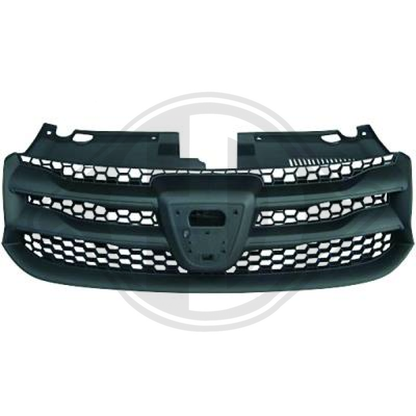 623103971R KÜHLERGRILL DACIA SANDERO, für 13-11.16           SCHWARZ 4456040